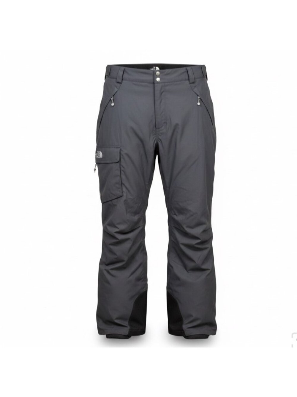 The North Face Mens Gray Snow Pants Water-Resistant Pockets Full Length Sz XXL